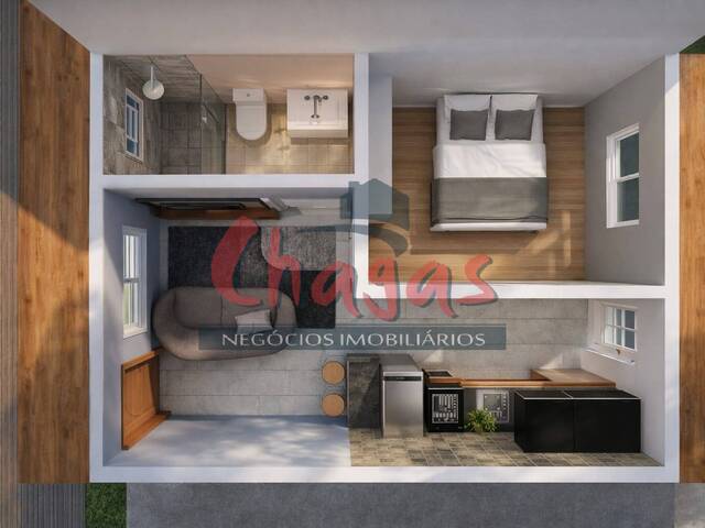 #3091 - Apartamento para Venda em Caraguatatuba - SP - 2